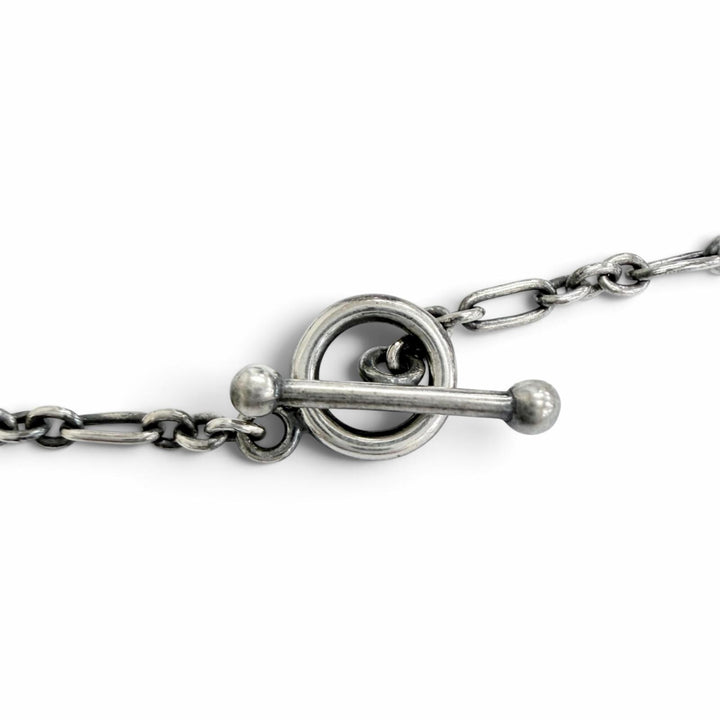 Great Georg Jensen Rosehip motif ear pendant necklace T-bar Silver 925 1991