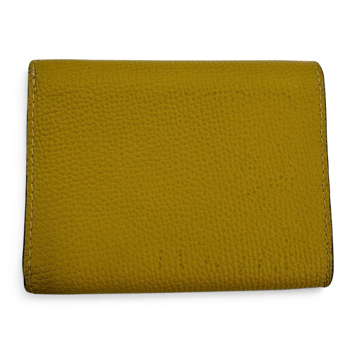 Great LOEWE Tri-fold wallet Anagram Trifold Wallet compact wallet Brown