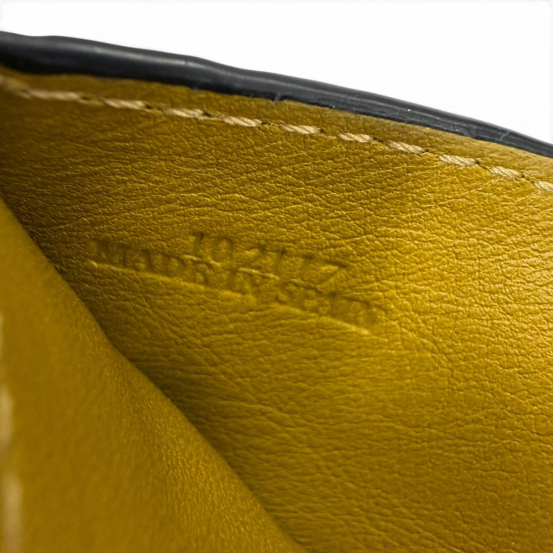 Great LOEWE Tri-fold wallet Anagram Trifold Wallet compact wallet Brown