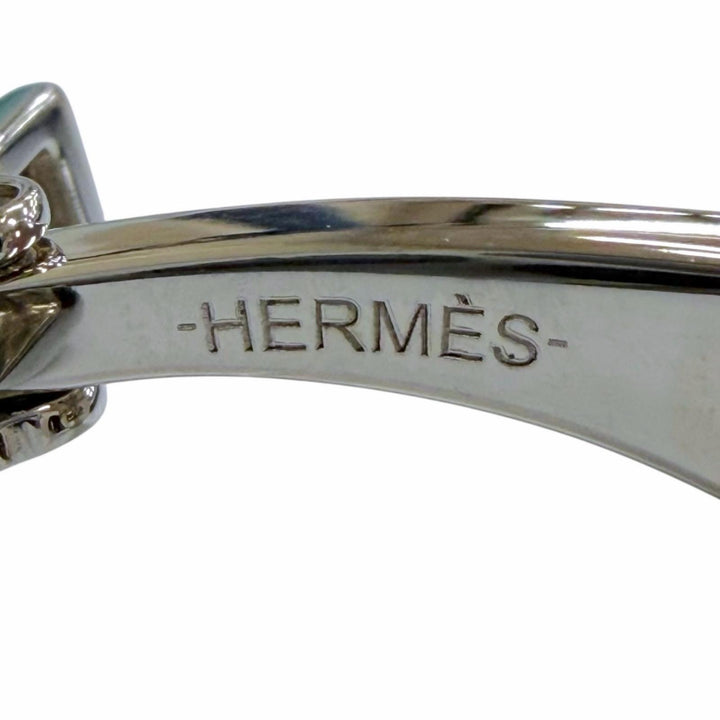 Excellent HERMES Cufflinks cufflinks Ricol 2 Cru de Selle Serie Silver mens