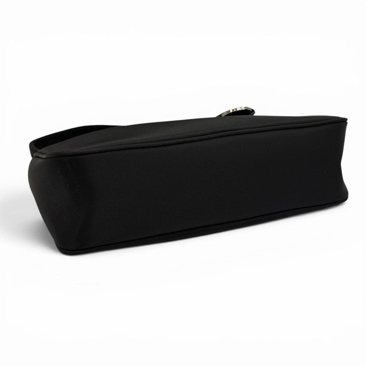 Excellent PRADA Shoulder Bag Re-Edition 2000 Re-Nylon mini bag black 1NE515