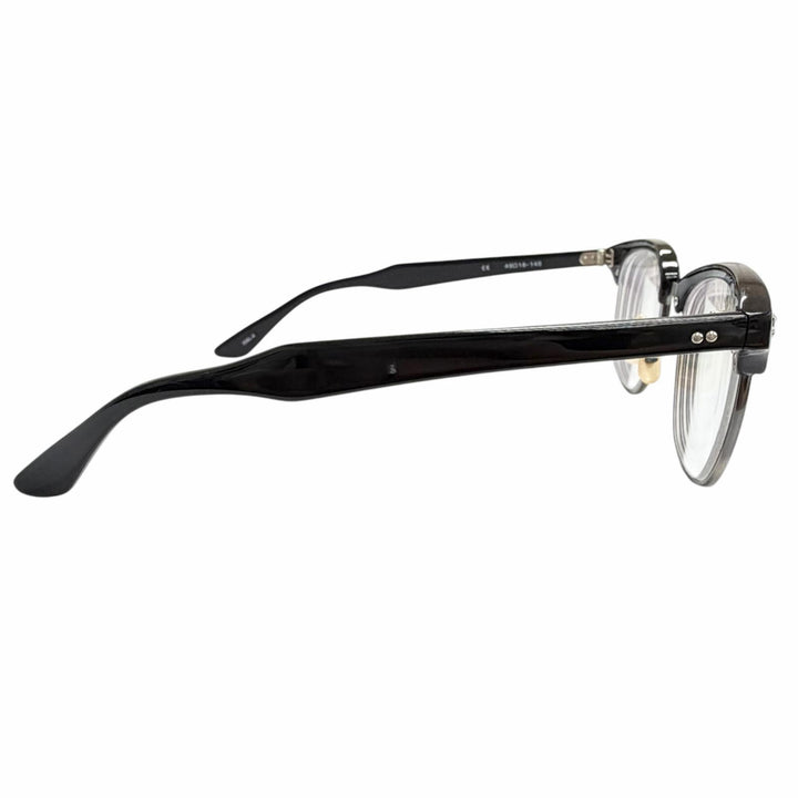 Very Good BJ CLASSIC COLLECTION Glasses SIRMONT blow black mens S-831