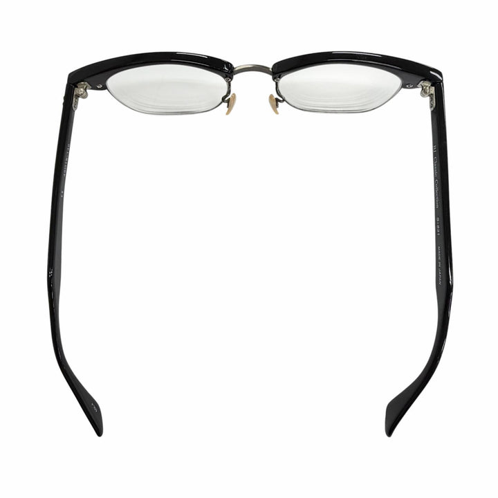 Very Good BJ CLASSIC COLLECTION Glasses SIRMONT blow black mens S-831