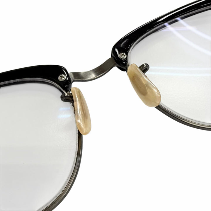 Very Good BJ CLASSIC COLLECTION Glasses SIRMONT blow black mens S-831