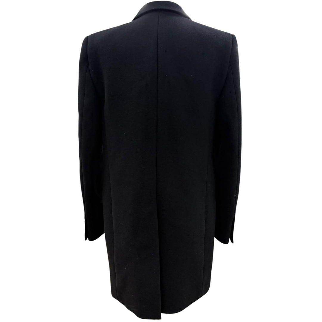 Excellent SAINT LAURENT PARIS coat Figurine tailoring black cashmere 50 631672