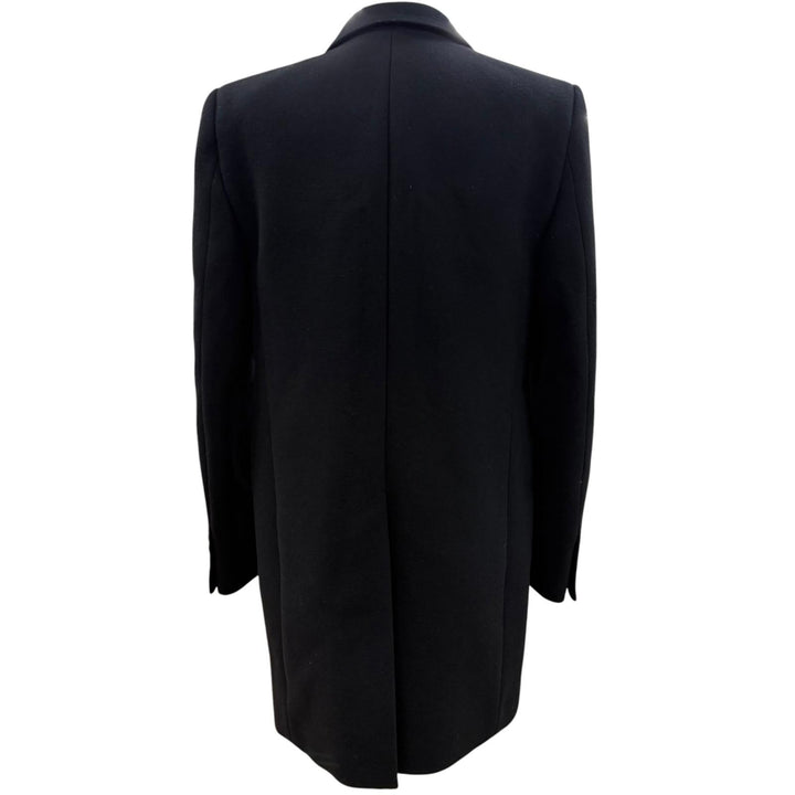 Excellent SAINT LAURENT PARIS coat Figurine tailoring black cashmere 50 631672