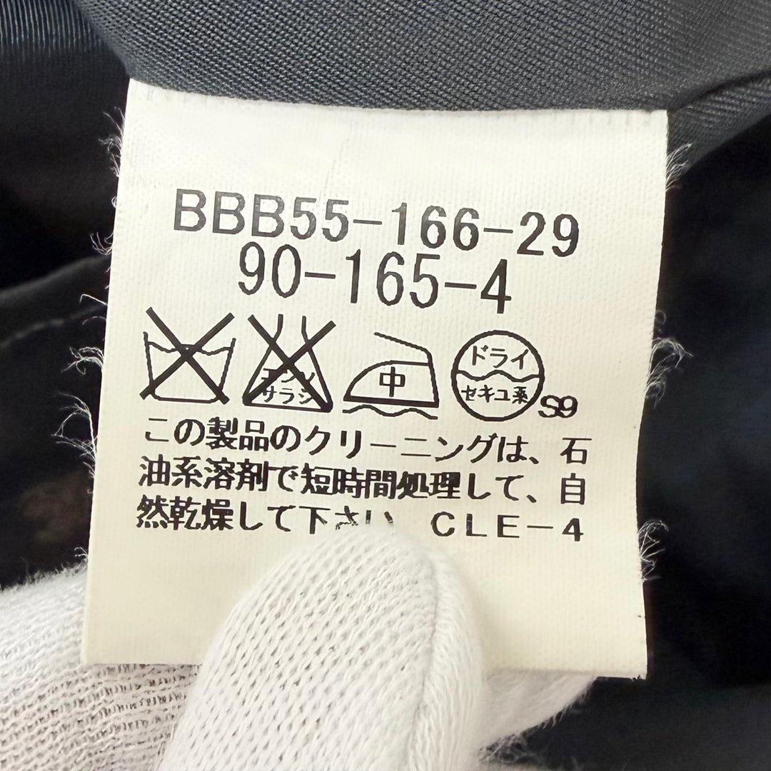 Great BURBERRY LONDON coat Nova check pattern liner Navy