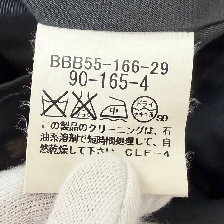 Great BURBERRY LONDON coat Nova check pattern liner Navy