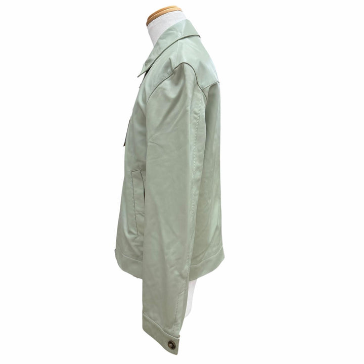 Pristine TODS leather jacket khaki Sheep leather mens M X1M12480200