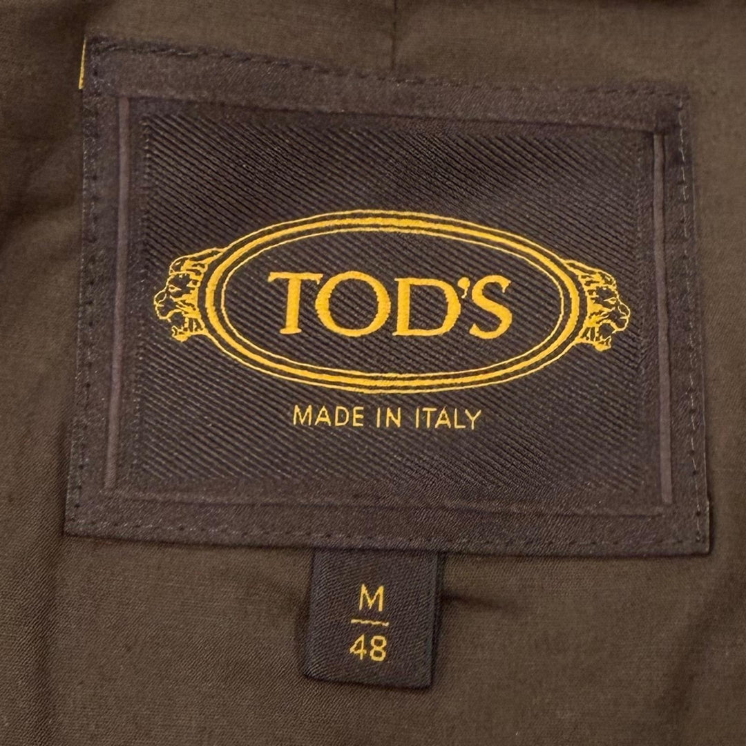 Pristine TODS leather jacket khaki Sheep leather mens M X1M12480200