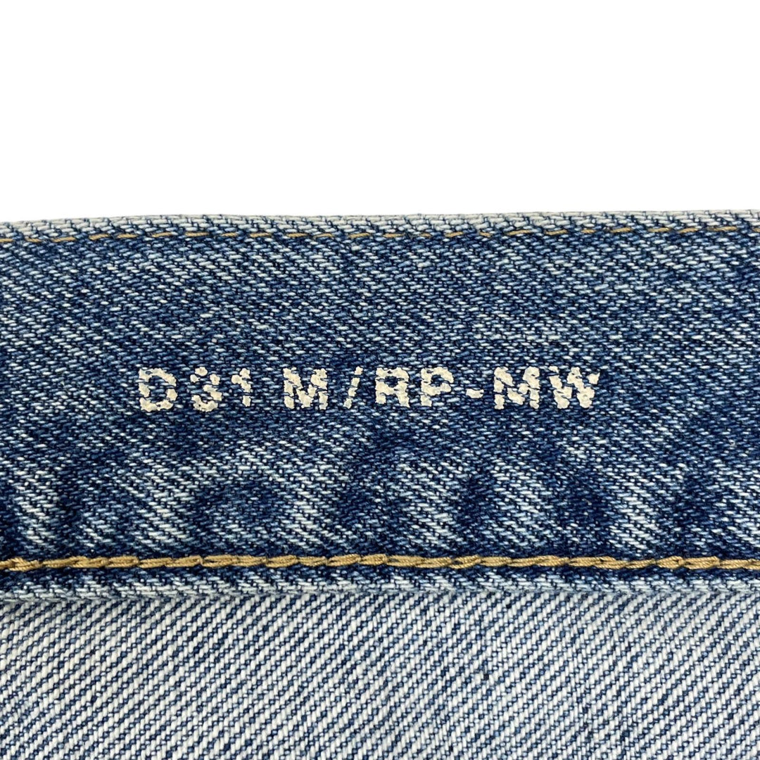 Excellent SAINT LAURENT Denim pants damage Indigo cotton mens 30 71003
