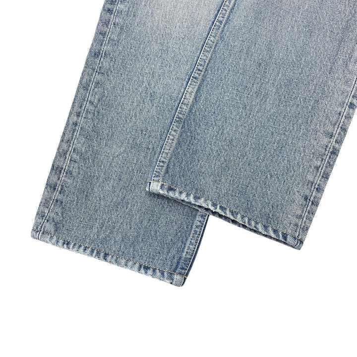 Excellent SAINT LAURENT Denim pants damage Indigo cotton mens 30 71003