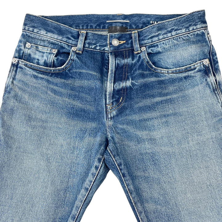 Discounted Great SAINT LAURENT Denim pants Indigo cotton mens 30 597052