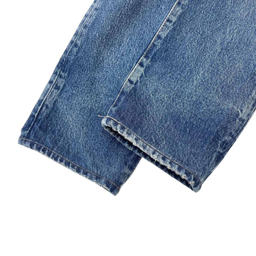 Discounted Great SAINT LAURENT Denim pants Indigo cotton mens 30 597052