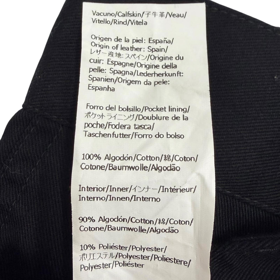 Pristine LOEWE cargo pants CARGO TROUSER black cotton mens 46 H526Y04WFB