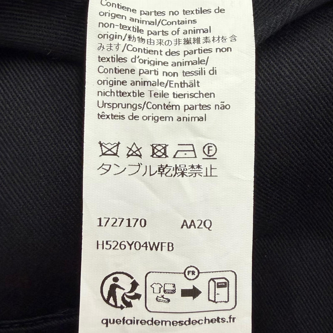 Pristine LOEWE cargo pants CARGO TROUSER black cotton mens 46 H526Y04WFB