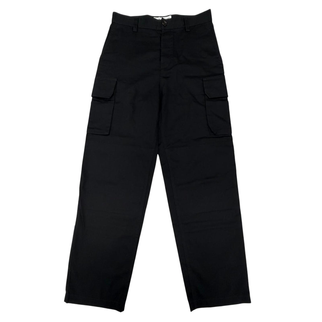 Pristine LOEWE cargo pants CARGO TROUSER black cotton mens 46 H526Y04WFB