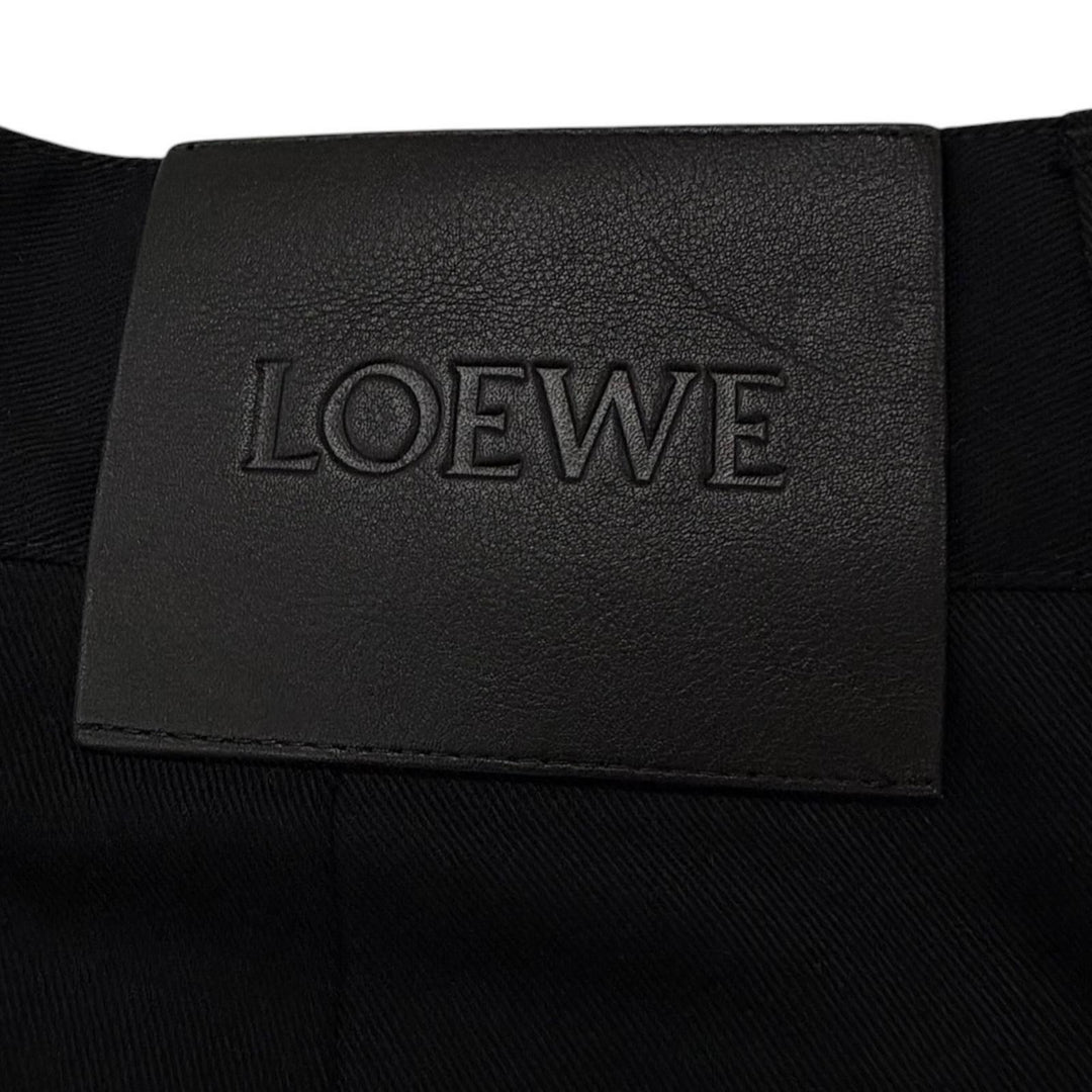 Pristine LOEWE cargo pants CARGO TROUSER black cotton mens 46 H526Y04WFB
