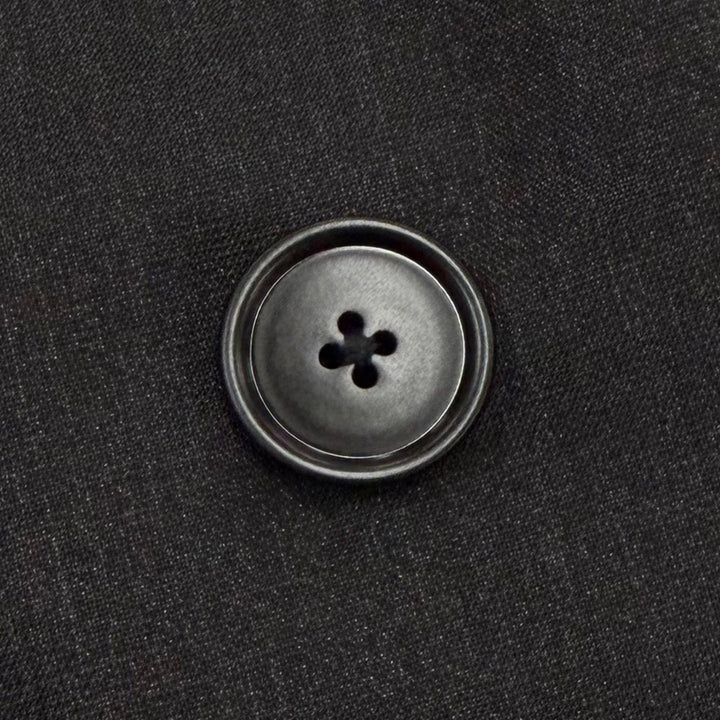 Excellent HERMES tailored jacket Double breasted Dark gray wool mens 48