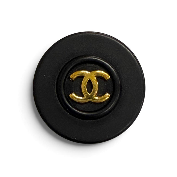 Great CHANEL button COCO Mark Round Buttons (12 pieces) black Women