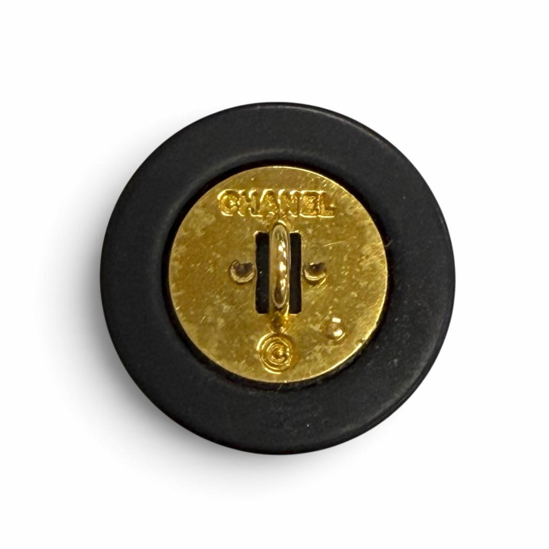 Great CHANEL button COCO Mark Round Buttons (12 pieces) black Women