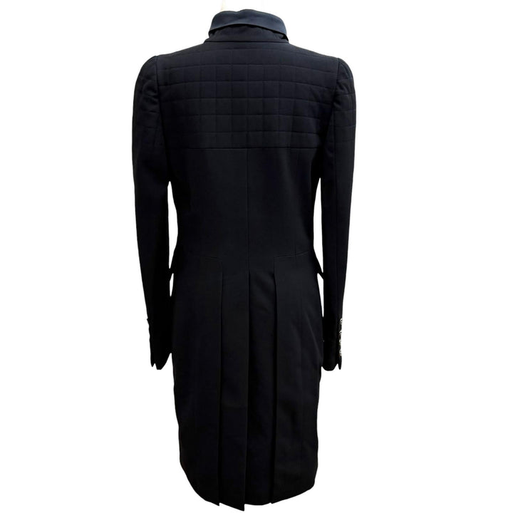 Very Good CHANEL Jacket black wool Women 36 06A P28958
