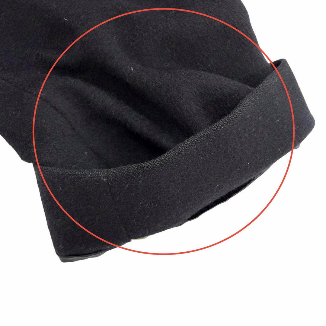Great BURBERRY LONDON coat Logo button Dark navy cashmere mens