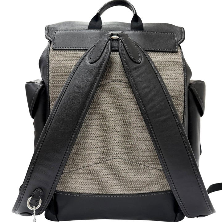 Excellent COACH Backpack Daypack HITCH BP Hitch Natural full-grain leather
