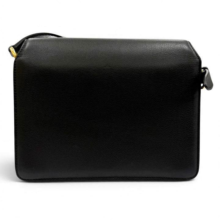 Excellent Salvatore Ferragamo Shoulder Bag Joanne black Calf leather Women