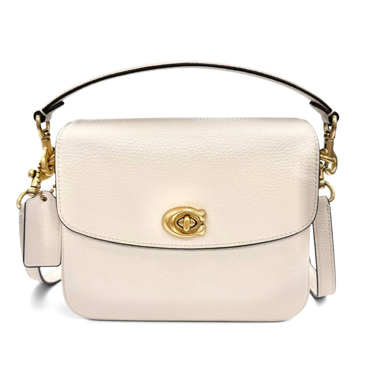 Excellent COACH Shoulder Bag Cathy Crossbody 19 Ivory leather Women CV437