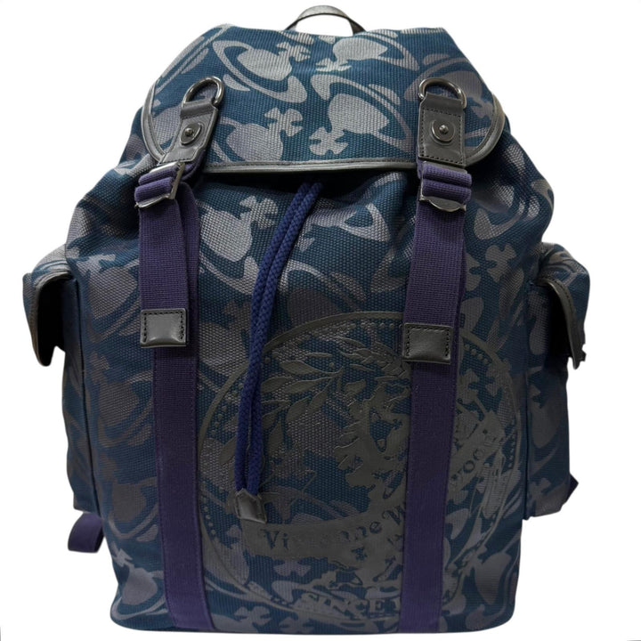 Great Vivienne Westwood Backpack Daypack Orb Camouflage