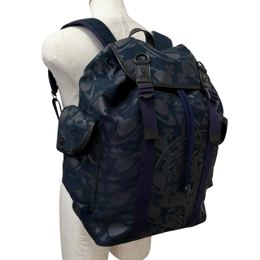 Great Vivienne Westwood Backpack Daypack Orb Camouflage