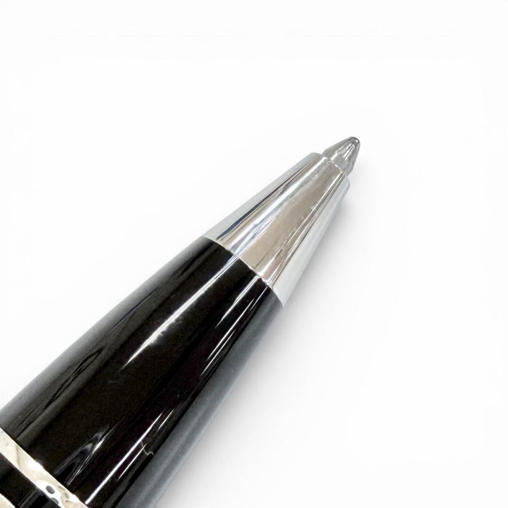 Excellent MONTBLANC Ballpoint pen Starwalker White Star Twist Type black Resin