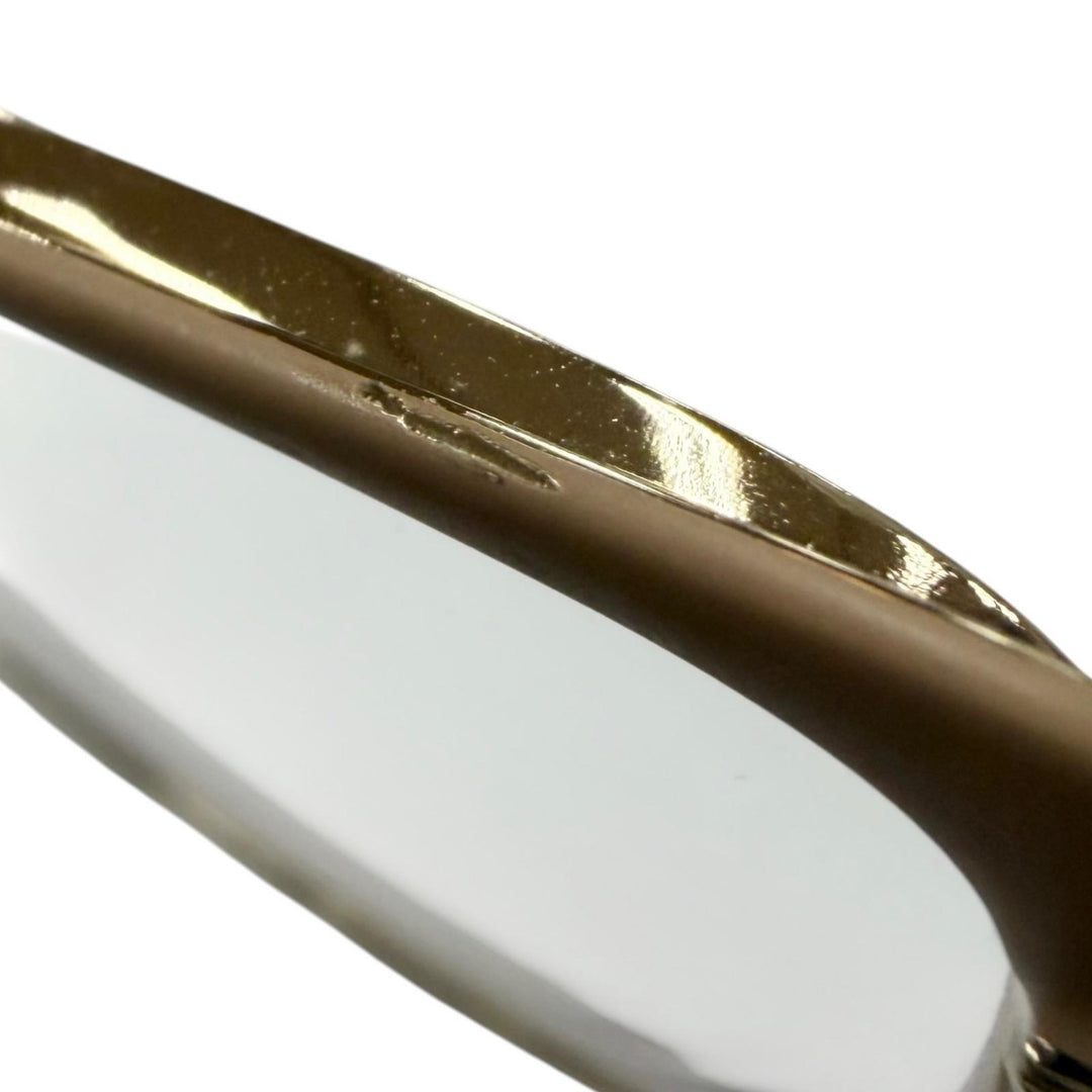 Excellent TIFFANY&Co. Glasses Marble Unisex gold Women