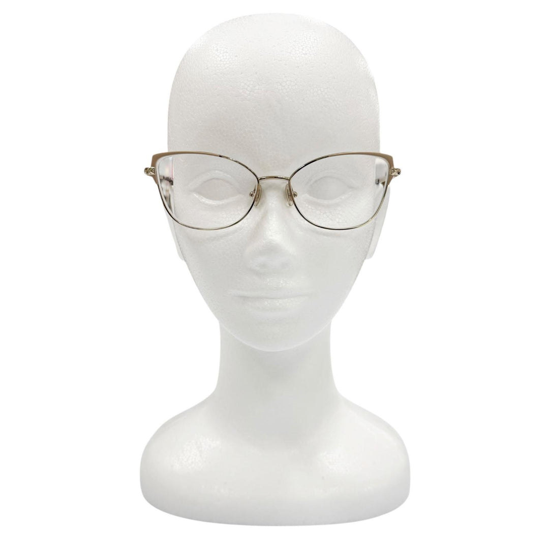 Excellent TIFFANY&Co. Glasses Marble Unisex gold Women