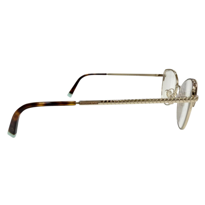 Excellent TIFFANY&Co. Glasses Marble Unisex gold Women