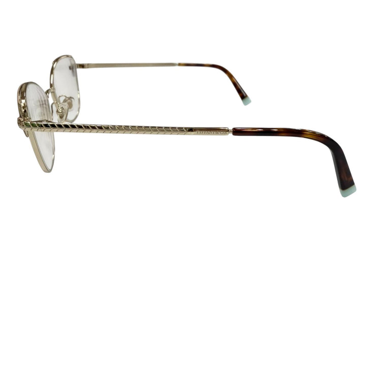 Excellent TIFFANY&Co. Glasses Marble Unisex gold Women
