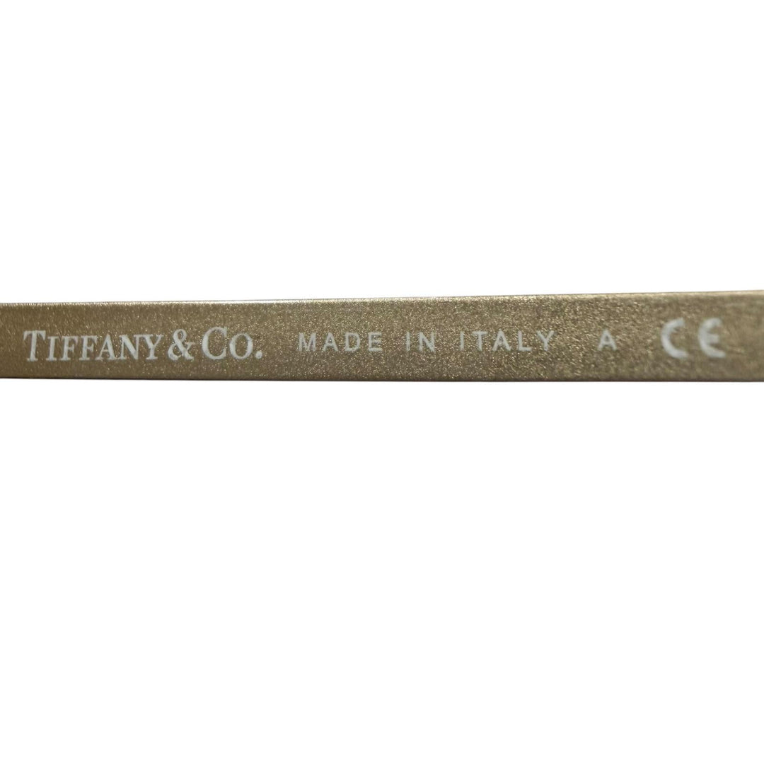 Excellent TIFFANY&Co. Glasses Marble Unisex gold Women