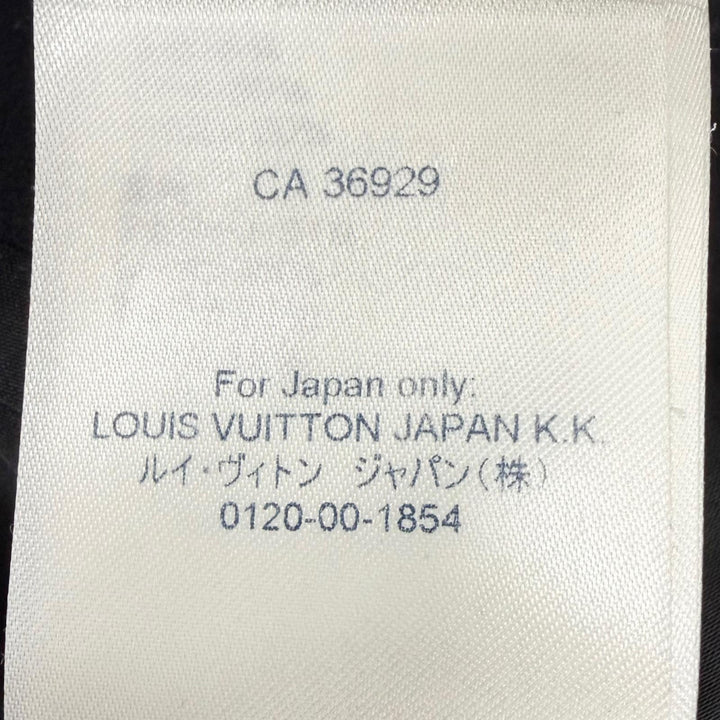 Great LOUIS VUITTON pea coat Embossed logo double-breasted technical wool