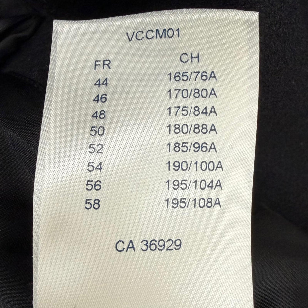 Great LOUIS VUITTON pea coat Embossed logo double-breasted technical wool