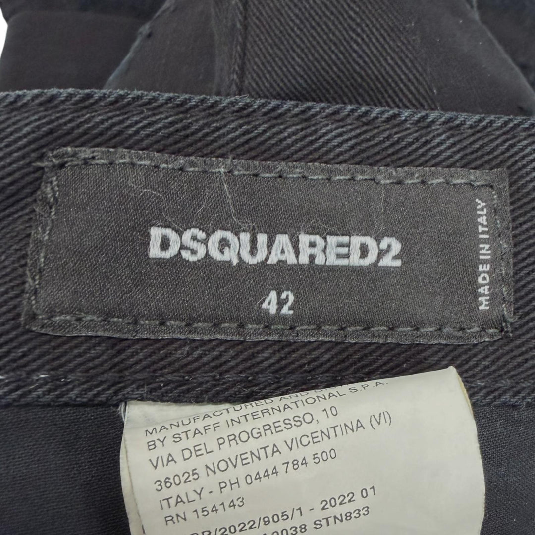Discounted Great DSQUARED2 Denim pants Cool Guy Jean ICON logo, distressed