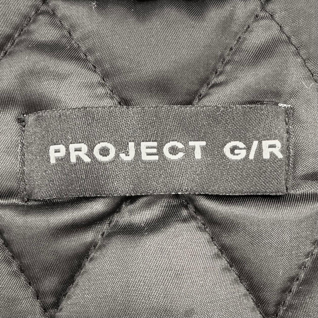 Great PROJECT GR Jacket Check Pattern Flannel Padded blue cotton mens 1