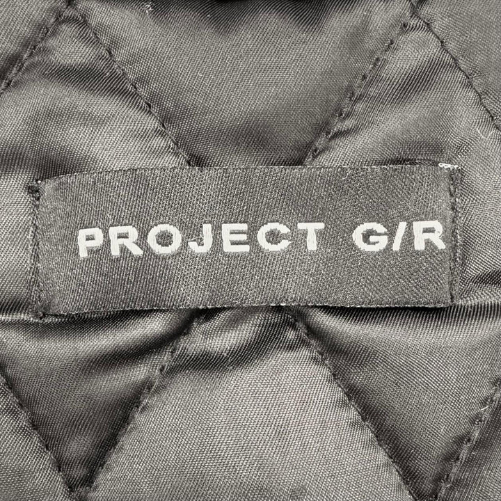 Great PROJECT GR Jacket Check Pattern Flannel Padded blue cotton mens 1