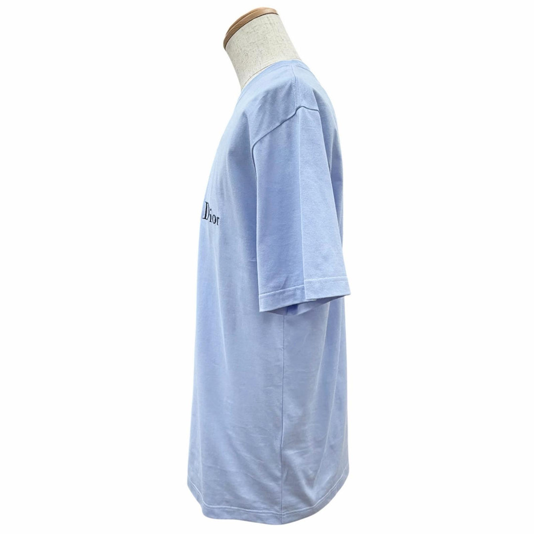 Excellent DIOR Short sleeve T-shirt Relaxed fit, logo embroidered M 683J606A3282