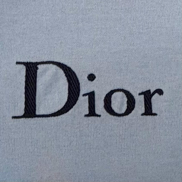 Excellent DIOR Short sleeve T-shirt Relaxed fit, logo embroidered M 683J606A3282