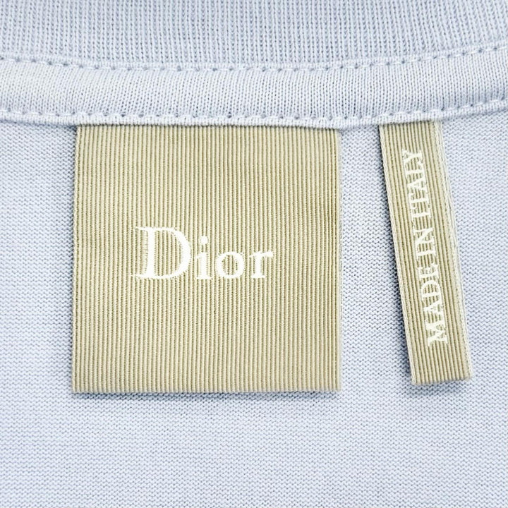 Excellent DIOR Short sleeve T-shirt Relaxed fit, logo embroidered M 683J606A3282