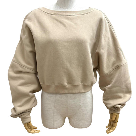 Excellent SAINT LAURENT PARIS sweat beige cotton Women M 770879
