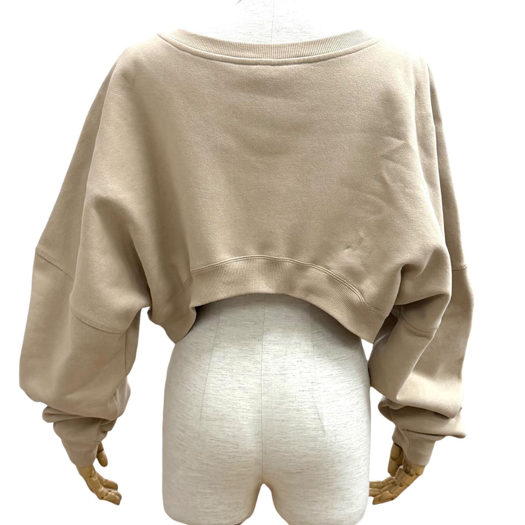 Excellent SAINT LAURENT PARIS sweat beige cotton Women M 770879