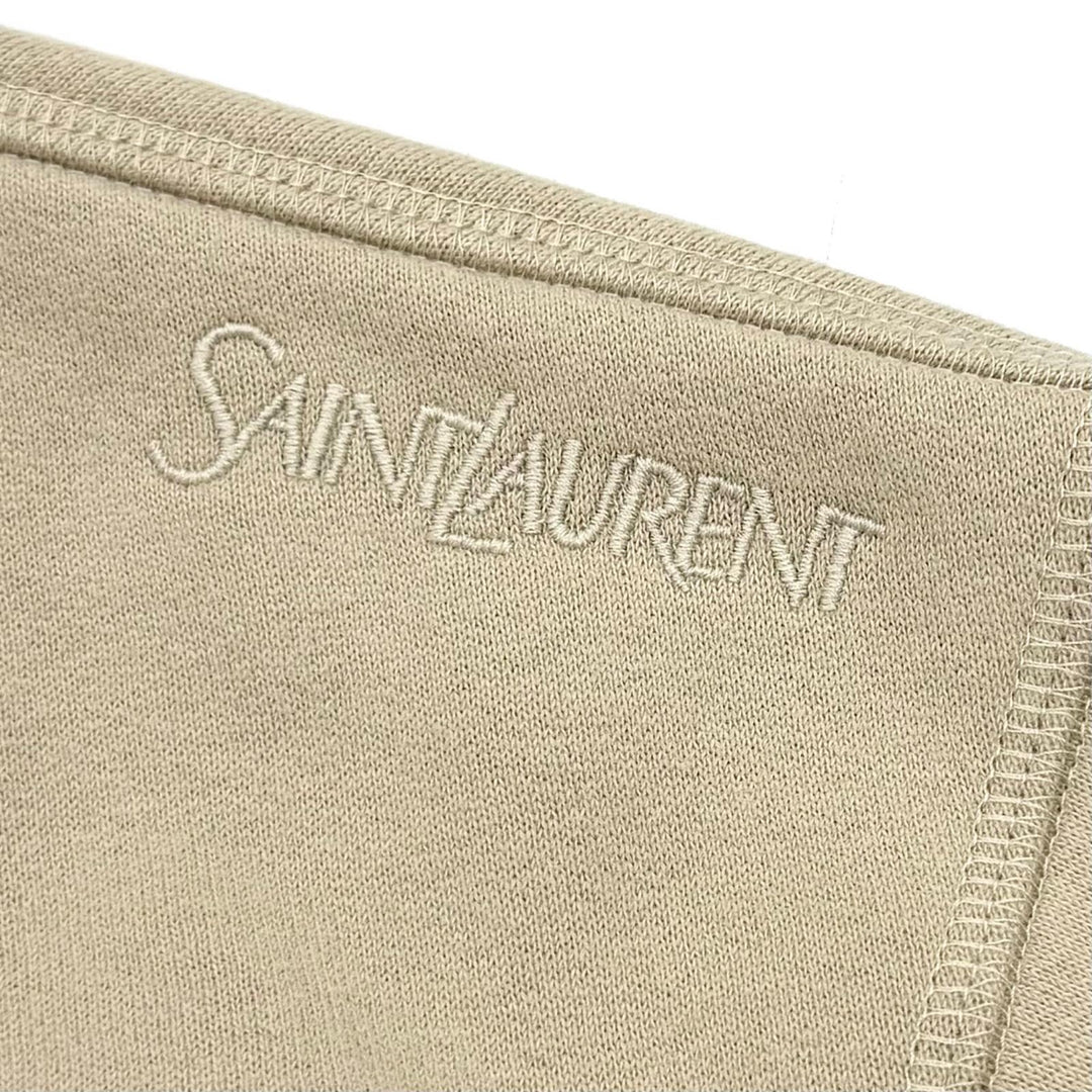 Excellent SAINT LAURENT PARIS sweat beige cotton Women M 770879