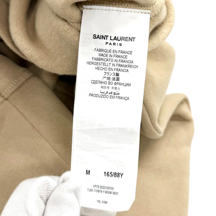 Excellent SAINT LAURENT PARIS sweat beige cotton Women M 770879